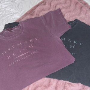 2 comfort colors rosemary beach T-shirt’s